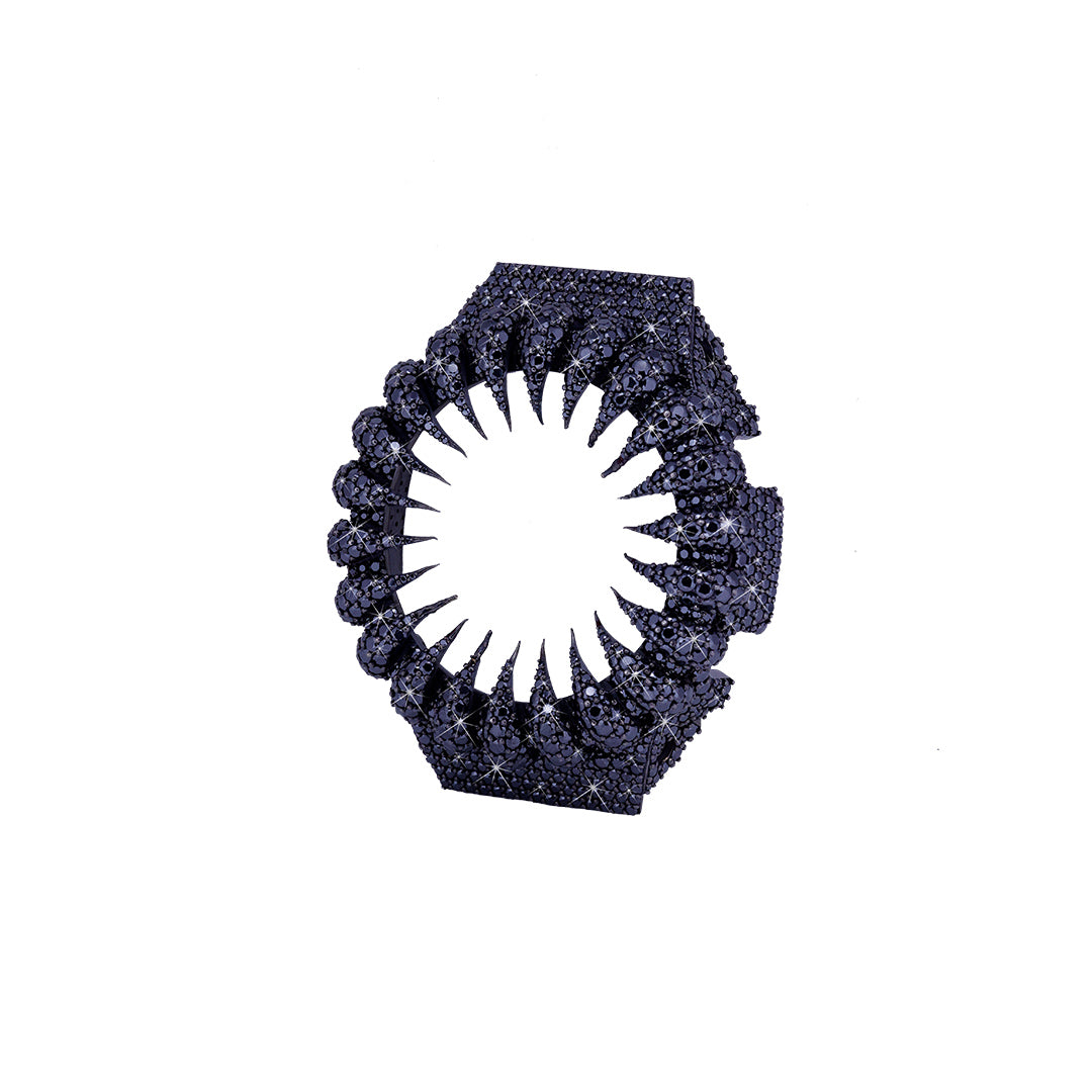 G-Shock Bezel - VVS Moissanite Diamond (Black) Diamlux