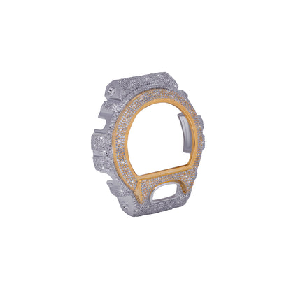 G-Shock Watch Bezel - VVS Moissanite Diamond Diamlux