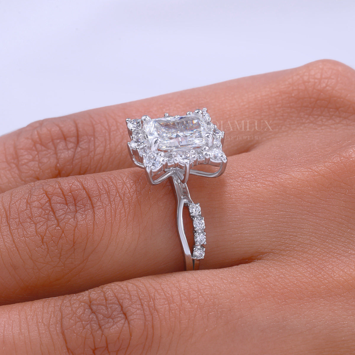 10kt Gold Lab Diamond Ring Diamlux Fine Jewelry